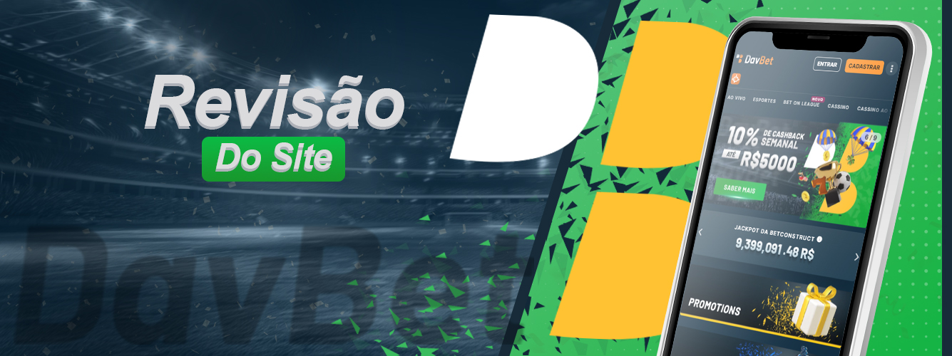 Avaliação da plataforma de casino online e apostas desportivas DavBet Brasil
